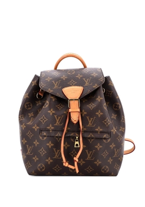 Louis Vuitton Pre-Owned Montsouris NM Monogram Canvas PM backpack - Brown