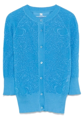 Ermanno Scervino lace cardigan - Blue