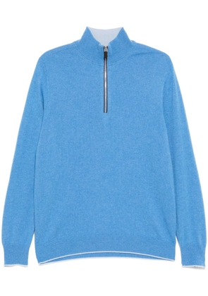 N.Peal Carnaby sweater - Blue