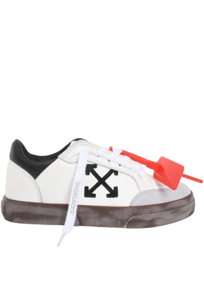 Off-White leather sneakers