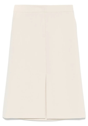 Patrizia Pepe flared midi skirt - Neutrals