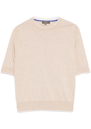N.Peal round neck T-shirt - Brown