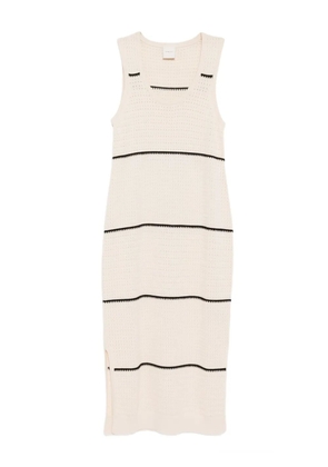 Varley Scott midi dress - Neutrals