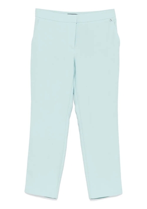 TWINSET crêpe cigarette trousers - Blue