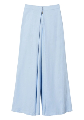 TWINSET slit trousers - Blue