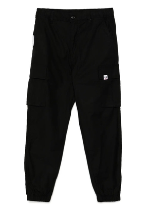 AAPE BY *A BATHING APE® AAPENOW moonface-logo cargo pants - Black