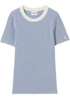 Claudie Pierlot Breton Stripe fine-knit top - Blue