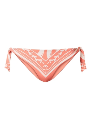 TWINSET graphic-print bikini bottom - Orange