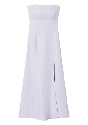 TWINSET strapless dress - Purple