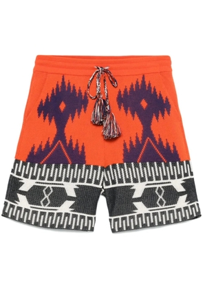 Alanui Icon bermuda shorts - Red