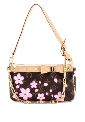 Louis Vuitton Pre-Owned x Takashi Murakami Pochette Accessoires NM Limited Edition Cherry Blossom Monogram shoulder bag - Brown