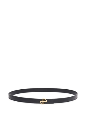 Patou JP-monogram leather belt - Black