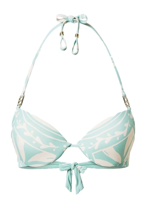 TWINSET printed triangle bikini top - Green