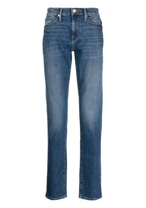 FRAME mid-rise slim-fit jeans - Blue
