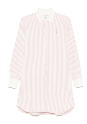 Barrie striped mini dress - Pink