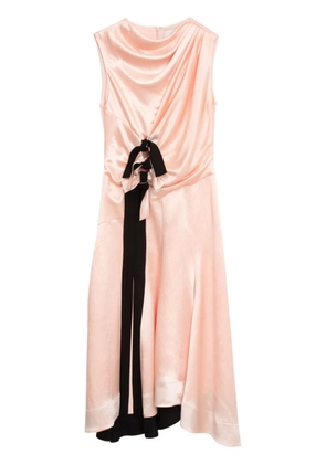 3.1 Phillip Lim Liberty satin-finish asymmetric dress - Pink