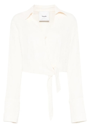 Nanushka Enola blouse - Neutrals