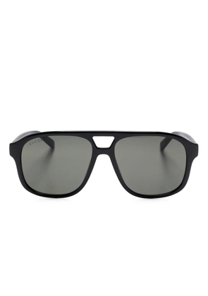 Gucci Eyewear pilot-frame sunglasses - Black