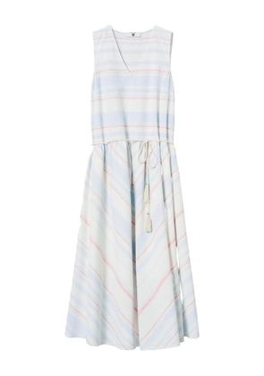 TWINSET striped dress - White