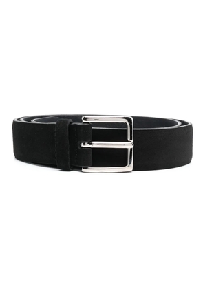 Orciani buckle-fastening leather belt - Black
