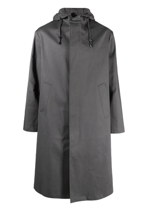 Mackintosh Wolfson hooded raincoat - Grey