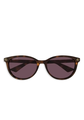Gucci Eyewear square frame sunglasses - Brown