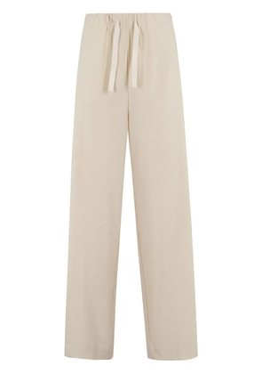 Semicouture straight-leg trousers - Neutrals
