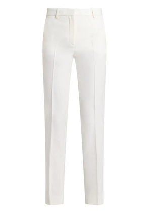 Versace straight-leg wool trousers - White