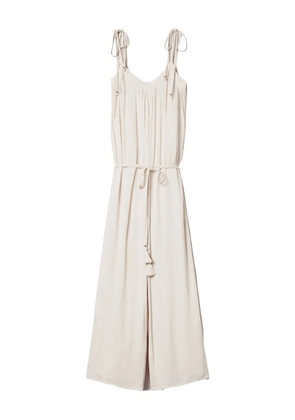 TWINSET tie-detail jumpsuit - Neutrals