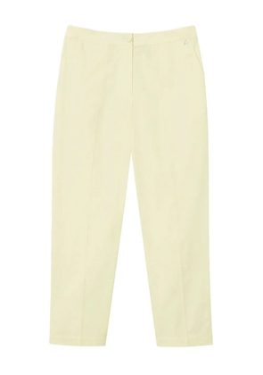 TWINSET cotton woven trousers - Yellow