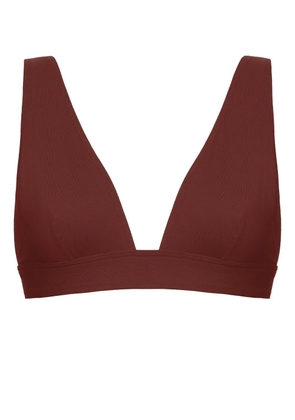 ERES Chrome bikini top - Brown