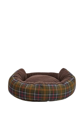 Barbour Snuggle tartan dog bed - Green