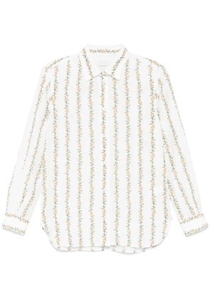 Paul Smith Inflorescence-print shirt - White