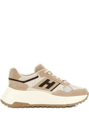Hogan leather sneakers - Neutrals