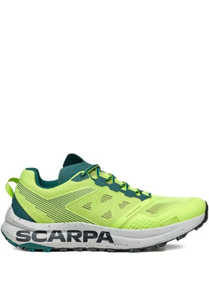 SCARPA Spin Planet lace-up sneakers - Yellow