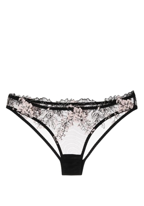 Gilda & Pearl Jardin de la Lune knicker - Black