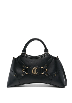 Just Cavalli logo-plaque tote bag - Black