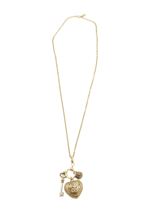 Chloé heart-pendant necklace - Gold