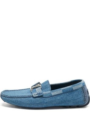 Louis Vuitton Pre-Owned Monte Carlo slip-on loafer - Blue