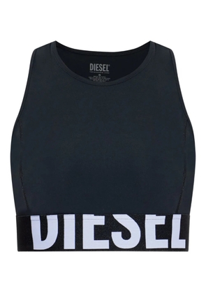 Diesel Sibilla-D-Pop logo-band top - Black