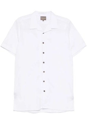 N.Peal cuban collar shirt - White