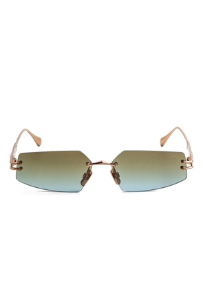 Cazal rimless sunglasses - Gold