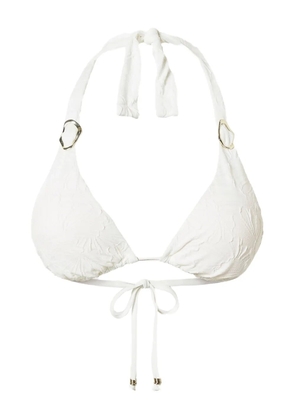 TWINSET bikini top with halter neck tie - White