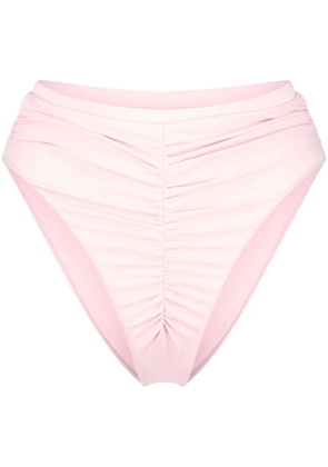 Giambattista Valli ruched bikini bottoms - Pink