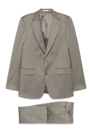 FURSAC herringbone-pattern suit - Grey