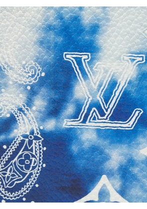 Louis Vuitton Pre-Owned monogram bandana leather pocket organiser wallet - Blue