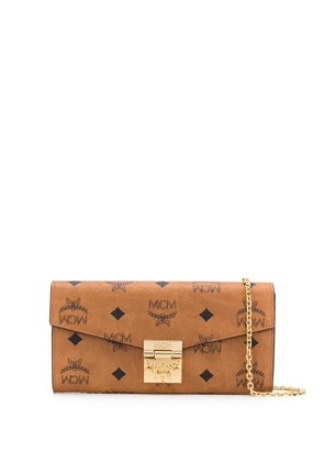MCM large Patricia crossbody wallet - Neutrals