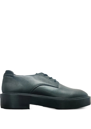 Calvin Klein platform lace-up derby shoes - Black