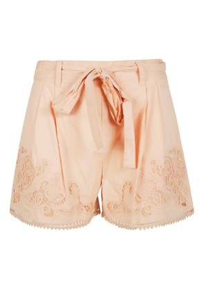 TWINSET embroidered-detail shorts - Pink