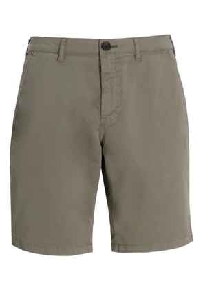Paul Smith button-fastening cotton shorts - Green